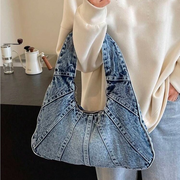 Ladies denim purse - Picture 7 of 8